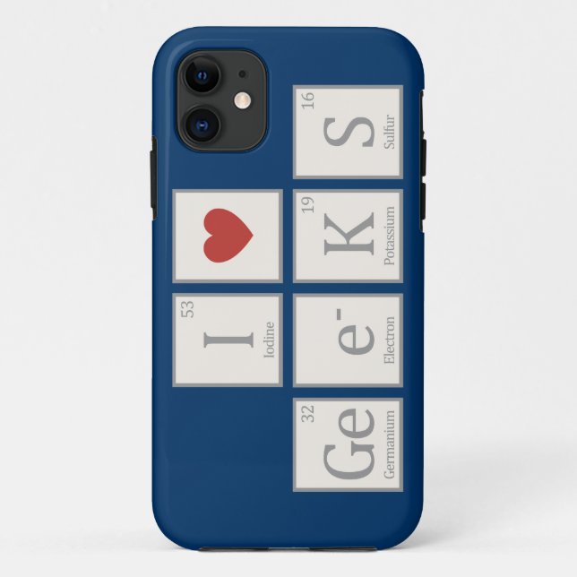 I Aussenseiter des Herz-(Chemie) Case-Mate iPhone Hülle (Rückseite)