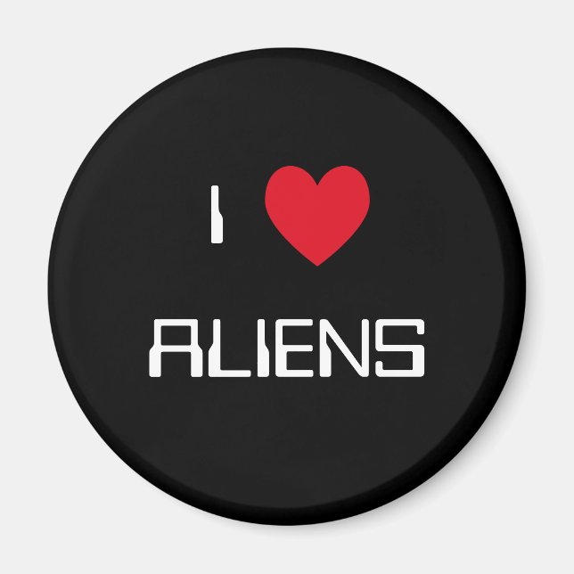 I Außerirdischen der Liebe Magnet (Vorne)
