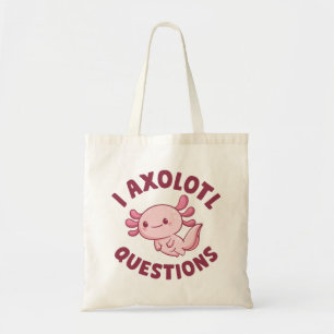 I Axolotl-Fragen Tragetasche