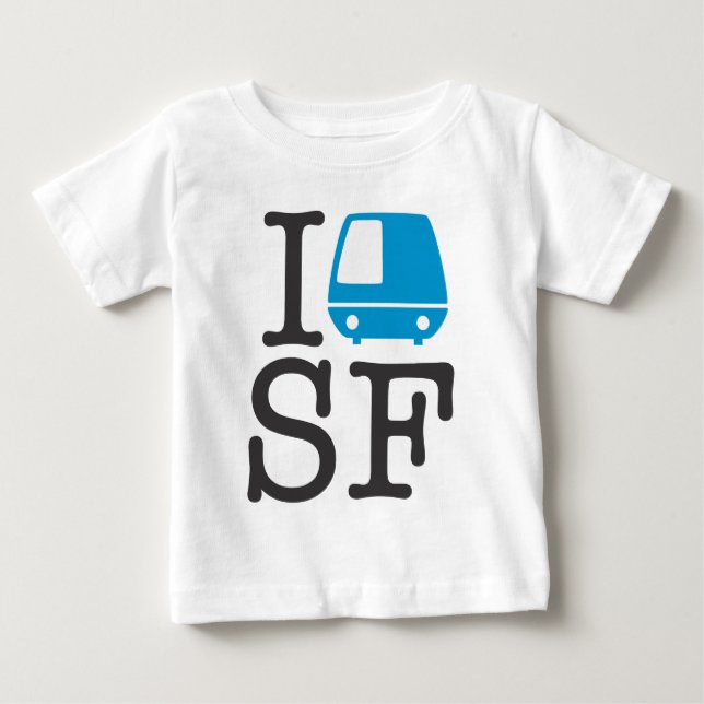 I Baby-Shirt des Bart-SF Baby T-shirt (Vorderseite)