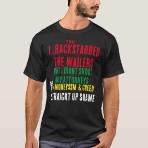 I BACKSTAB .. T-shirt basique foncé