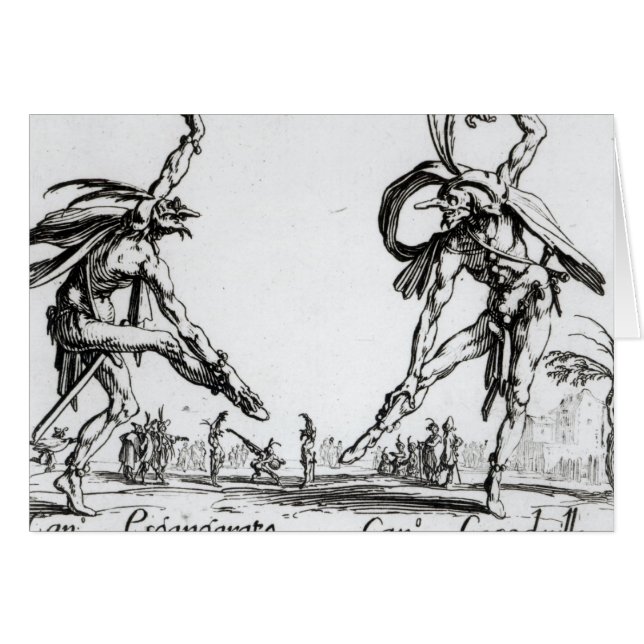 I Balli de Spessanei, ou Le Grande Chasse (Devant horizontal)