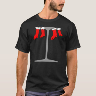 I-Beam Weihnachts-Strümpfe T-Shirt