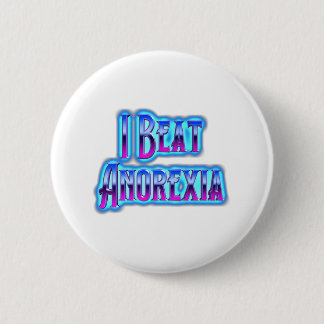 I Beat Anorexie Button