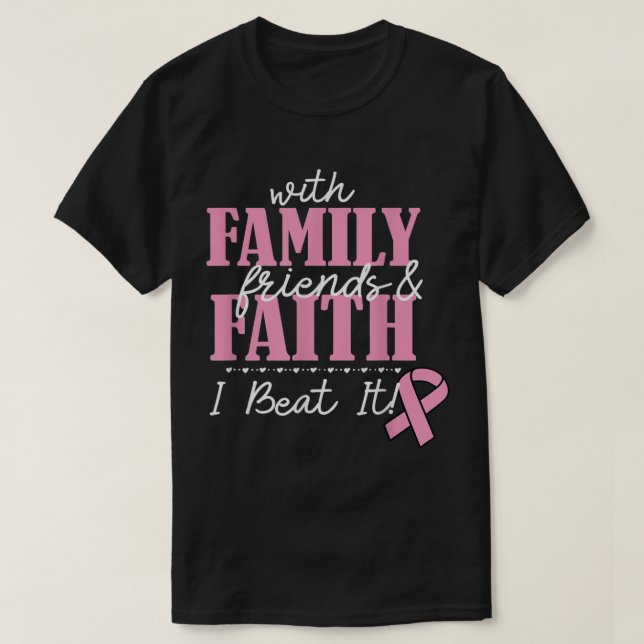 I Beat Cancer Patients T Shirt for Women650.png (Design vorne)