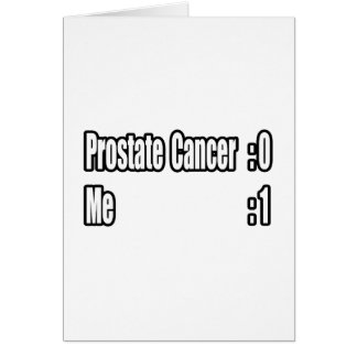 I Beat Prostate Cancer (Tableau De Bord)