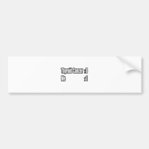 I Beat Thyroid Cancer (Scoreboard) Autoaufkleber