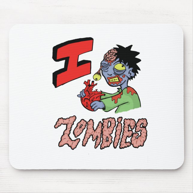 I beendeten LIEBE-ZOMBIES 3 Mousepad (Vorne)