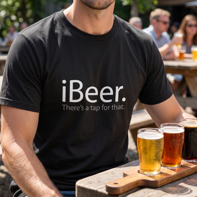 i Beer Funny Drink T-Shirt (Von Creator hochgeladen)