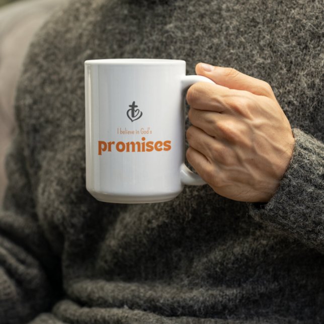 I believe in Gods Promises-Faith Kaffeetasse (Von Creator hochgeladen)