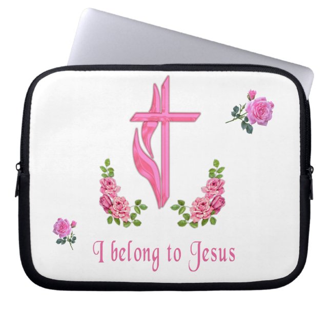 I belong to Jesus Laptopschutzhülle (Vorderseite)