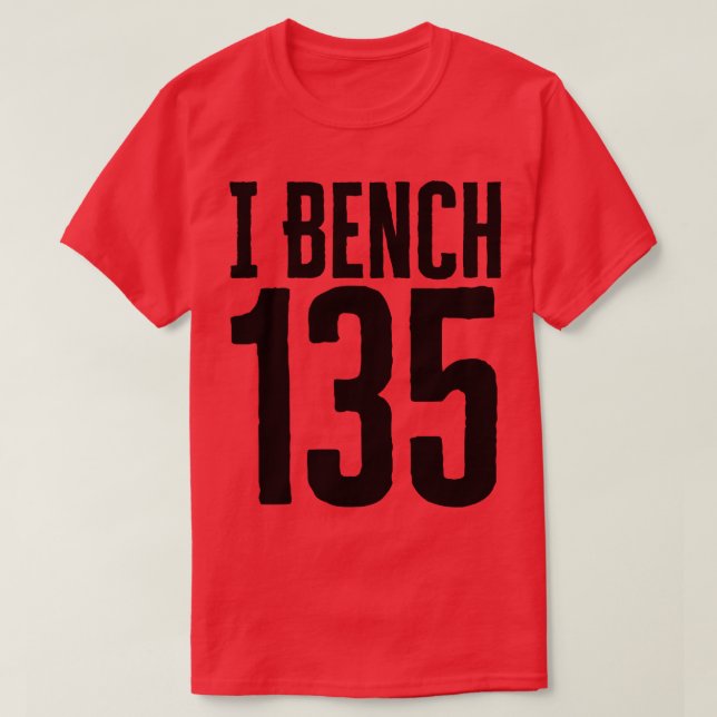I Bench T-Shirt (Design vorne)