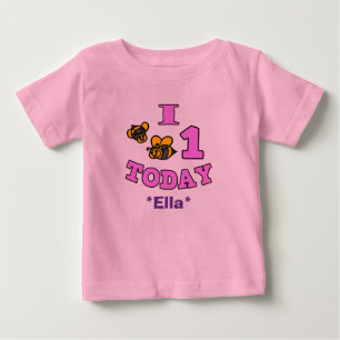 I Bienen ein heute erstes Baby T-shirt