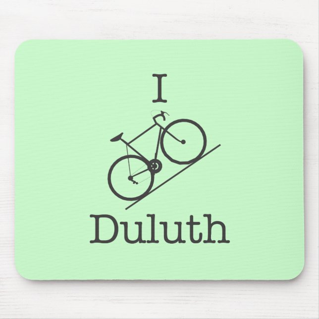 I Bike Duluth Mousepad (Vorne)