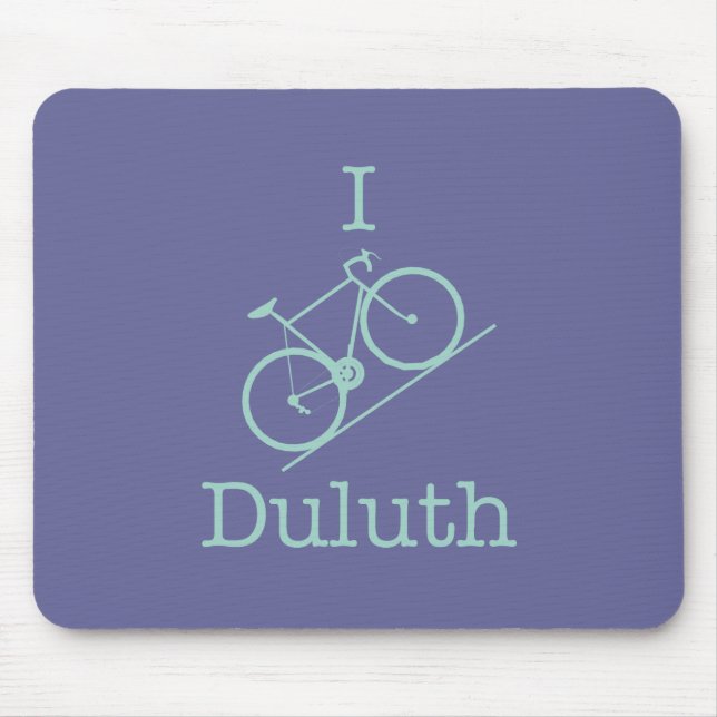 I Bike Duluth Mousepad (Vorne)