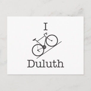 I Bike Duluth Postkarte