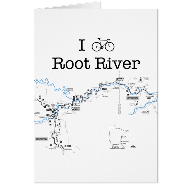 I Bike Root River (Devant)
