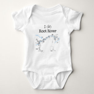 I Bike Root River Baby Strampler