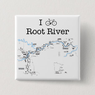 I Bike Root River Button