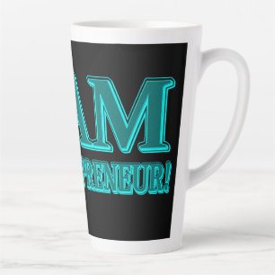 "I BIN ENTREPRENEUR" Expression Design. Jetzt kauf Milchtasse