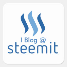 I Blog @ Steemit Sticker