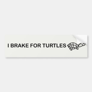 I Bremse für Schildkröte Autoaufkleber