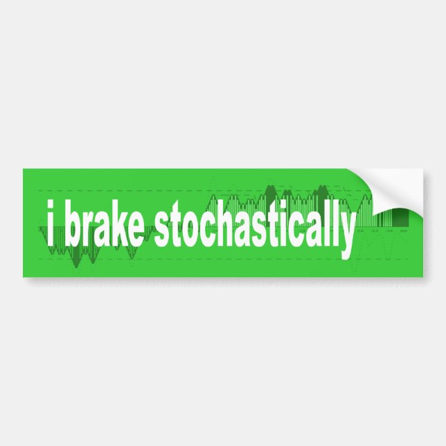 i Bremse stochastisch Autoaufkleber (Vorne)