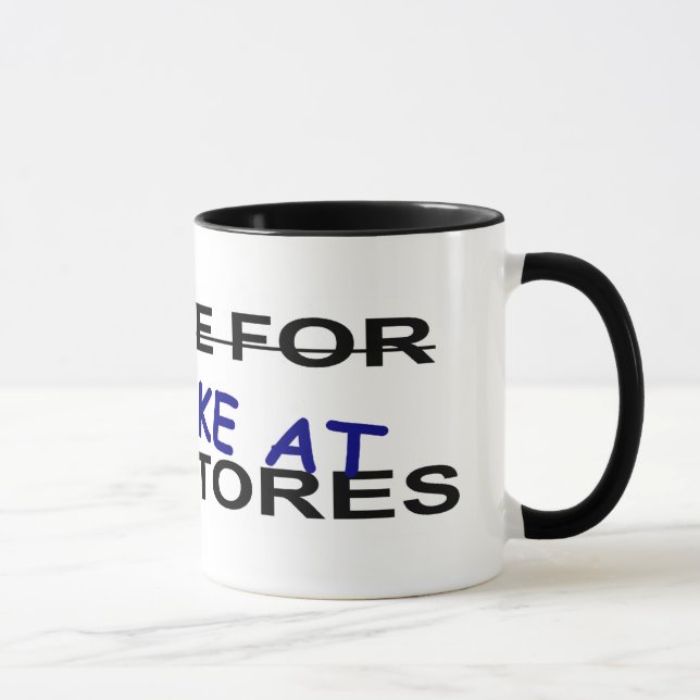 I bucht Liebe Tasse für Buch-Würmer (Rechts)