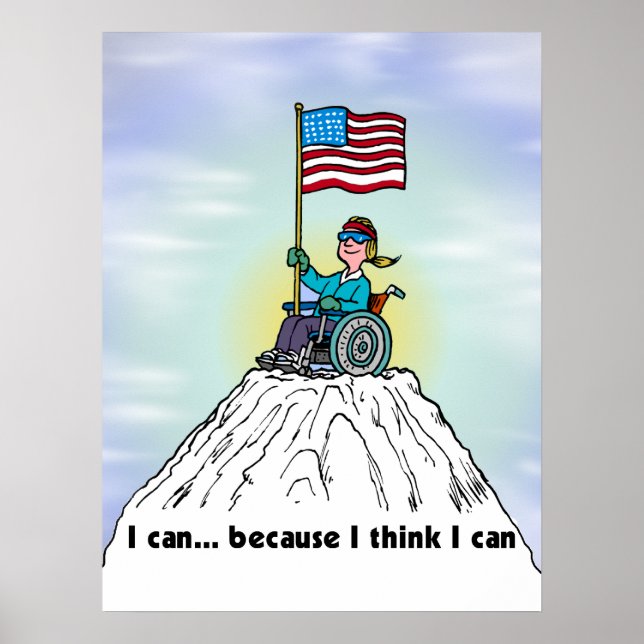 I can because I think I can Poster (Vorne)