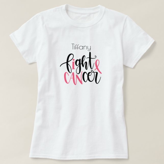 (I Can) Bekämpfen Sie den T - Shirt zur Unterstütz (Design vorne)