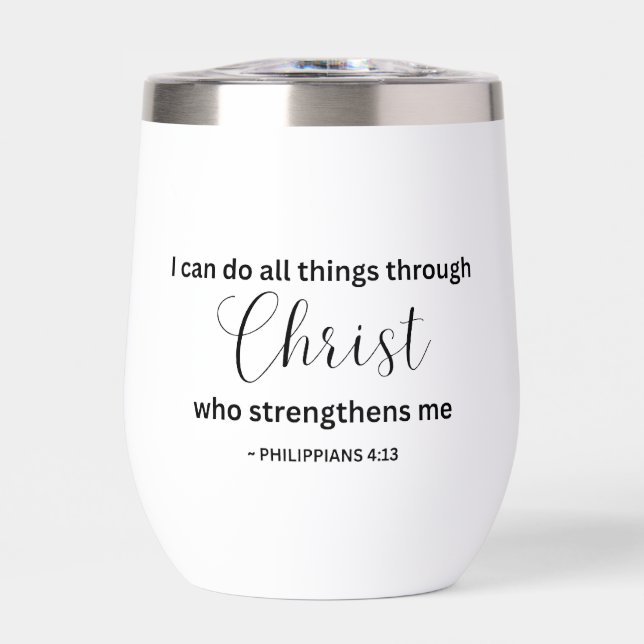 I Can Do All Things Through Christ - Tumbler (Avant)