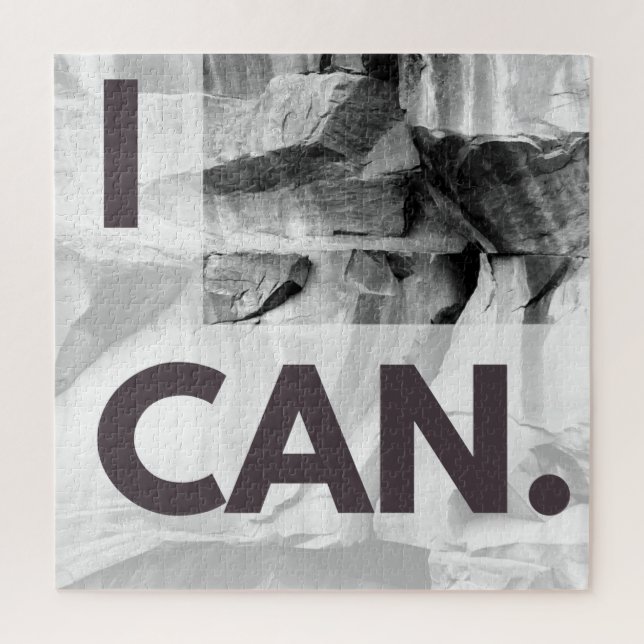 I Can Gray Stone Rock (Vertikal)