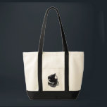 I Can't Even Right Meow Tragetasche<br><div class="desc">Introducing Binx... This humorous image features a black-and-white tuxedo cat curled up with one paw dramatically covering his face, as if he has completely given up on the day. With his head tucked down and eyes hidden, the cat looks adorably fed up—like he just heard the most ridiculous thing imaginable...</div>