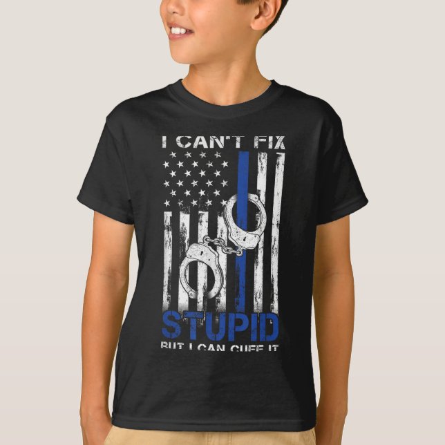 I Cant Fix Stud But I Can Cuff It Lice  T-Shirt (Vorderseite)