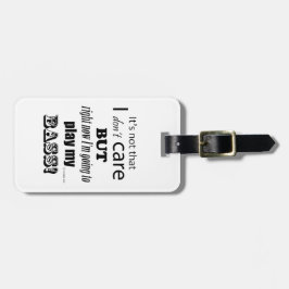 I Care Bass Gepäckanhänger