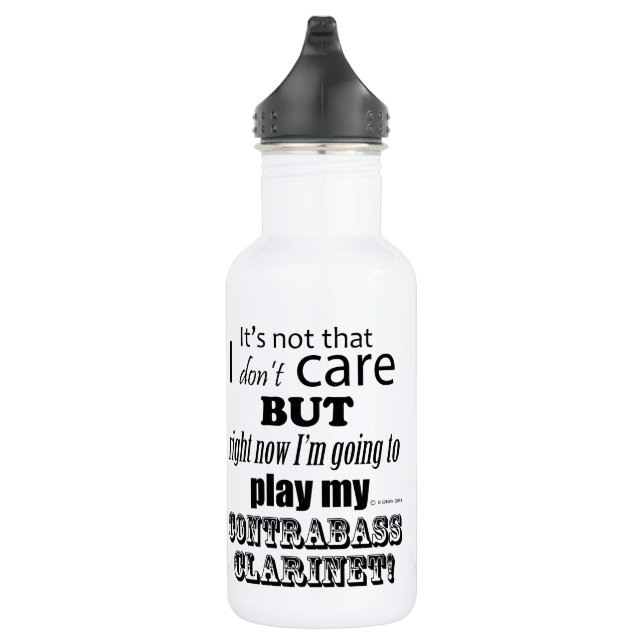 I Care Contrabass Klarinette Edelstahlflasche (Rechts)