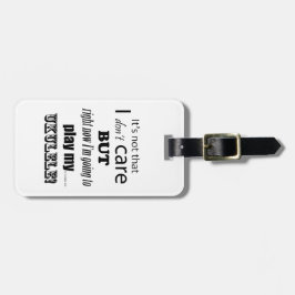 I Care Ukulele Gepäckanhänger