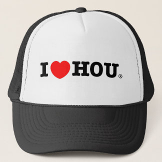 I casquette de camionneur du coeur HOU