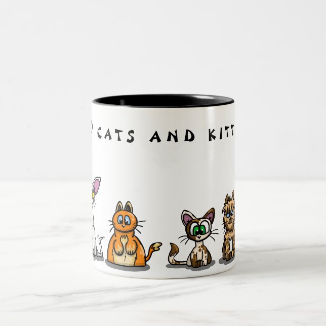I ❤️ CATS et KITTENS mug (Centre)