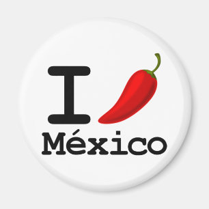 I Chili Mexiko Magnet