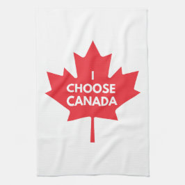 I Choose Canada Kitchen Teetuch Geschirrtuch