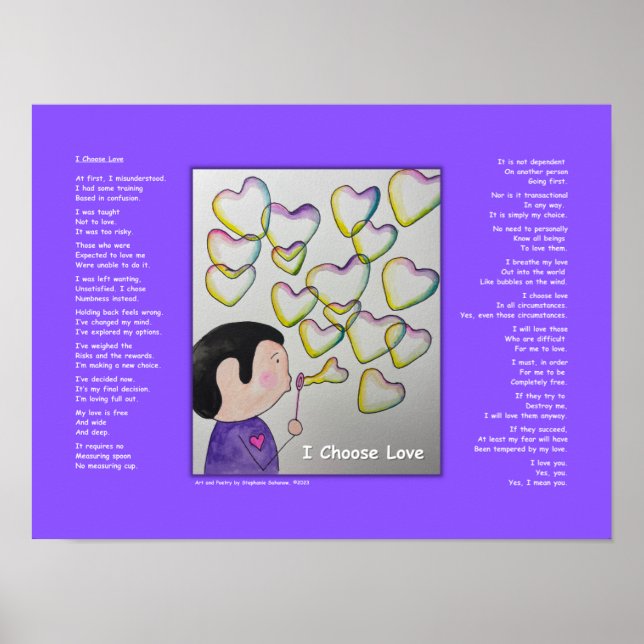 I Choose Love poster (Vorne)