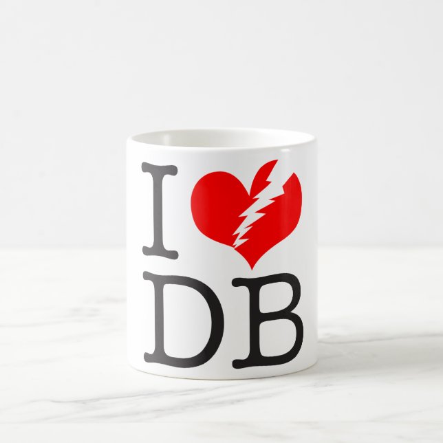 I (coeur brisé) DB Mug (Centre)