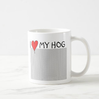I coeur ma tasse de porc