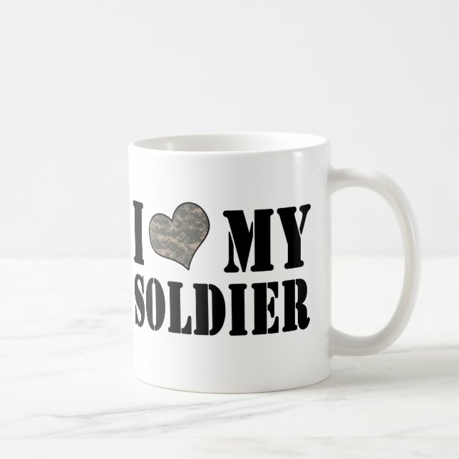 I coeur ma tasse de soldat (Droite)