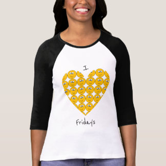 I "coeur" vendredi avec le T-shirt de sourire