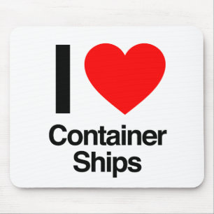 i Containerschiffe der Liebe Mousepad