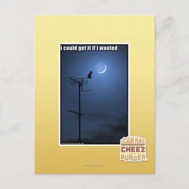 I could get it if I wanted Postkarte (Vorderseite)