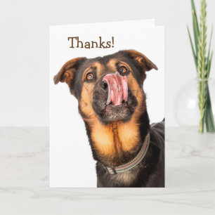 I Could Kiss You Thank You Card Dankeskarte