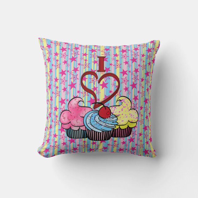I coussin de petits gâteaux de coeur (Recto)